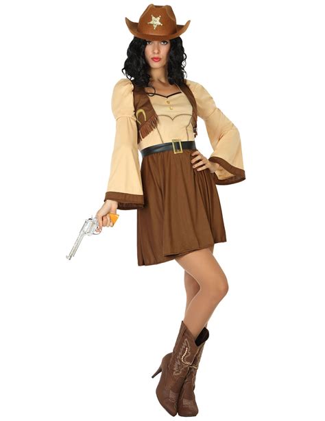 Costume Da Cowgirl In Gonna Per Donna Costumi Adulti E Vestiti Di