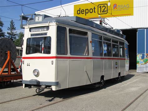 Triebwagen Nr Lowa Wagen Aufgenommen Anl Lich Des Tages Der