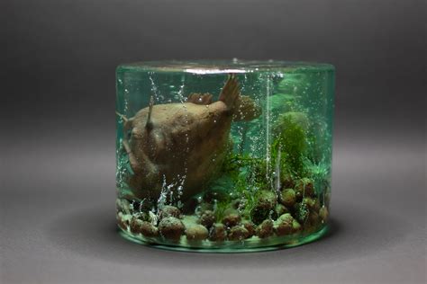 Anglerfish VS Skeleton Pole Dance Resin Diorama Etsy