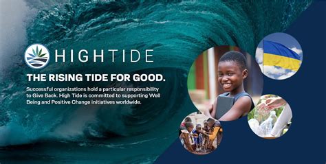 The Rising Tide for Good | High Tide Inc.