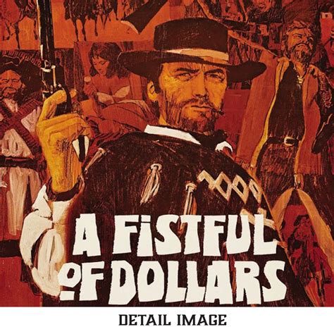 A Fistful of Dollars Movie Poster Alt.1 Wall Print Home | Etsy