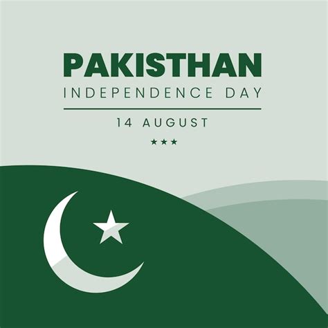 Premium Vector Pakistan Independence Day Background Design