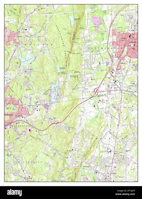 Southington Connecticut Map United States Of America