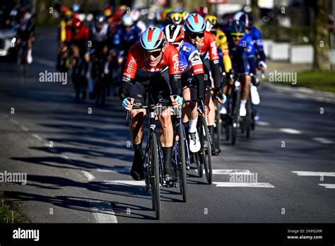 Belgian Brent Van Moer Of Lotto Dstny Pictured In Action During The