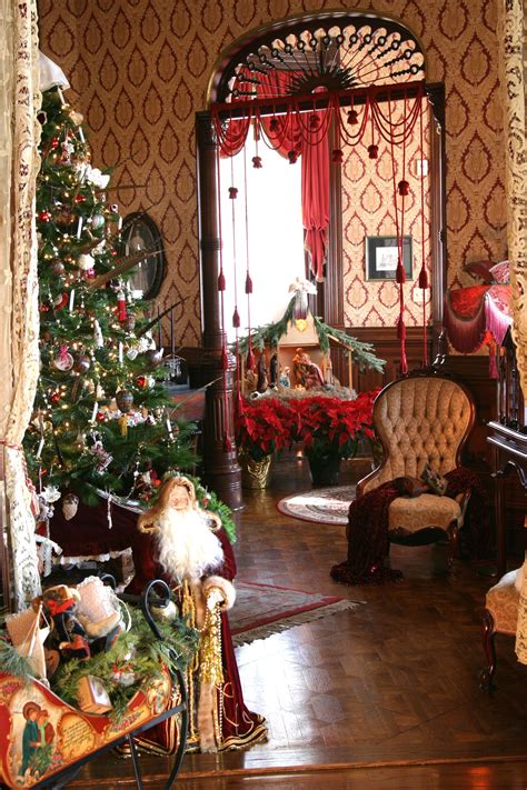 Sitting Parlor Christmas Getaways Victorian Christmas Christmas