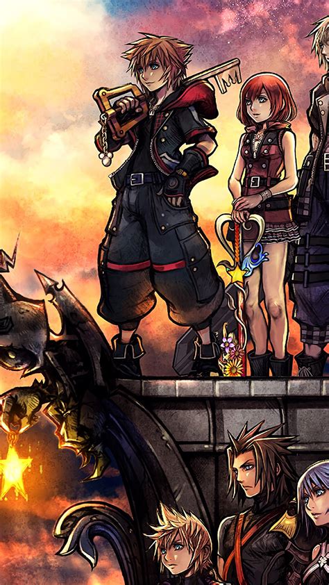 Kingdom Hearts 3 Characters Hd Hd Phone Wallpaper Rare Gallery