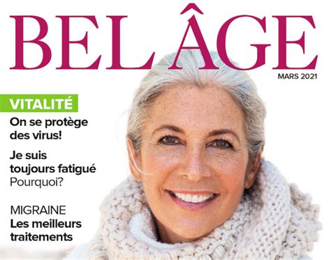 Votre magazine de mars Bel Âge