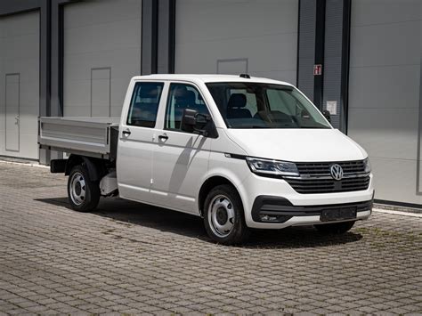 VW T6 1 Doka Pritsche Mit Wechselsystem Vanexxt Travelboxx Wohnkabine