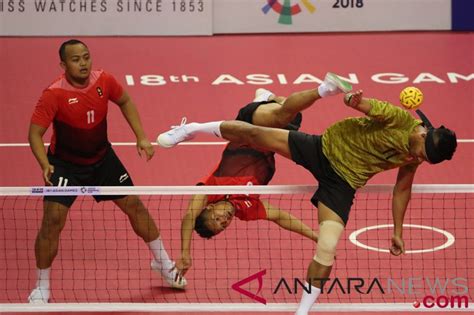 Sepak Takraw Putra Indonesia Gagal Ke Final Setelah Dikalahkan Malaysia