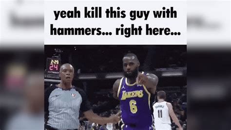 Kill This Guy With Hammers / LeBron Pointing | Know Your Meme