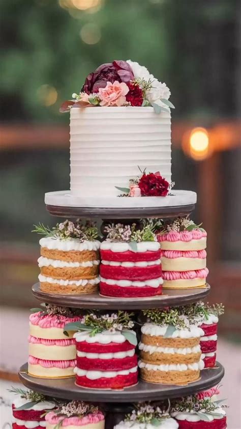 Naked Cakes La Nueva Tendencia En Tartas De Boda Pastelitos