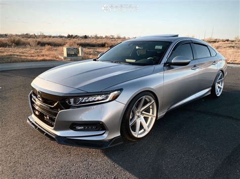 2019 Honda Accord With 20x10 38 F1R F35 And 255 35R20 Ironman Imove Gen