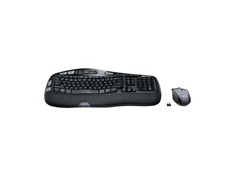 Logitech Mk Wireless Keyboard And Optical Mouse Newegg