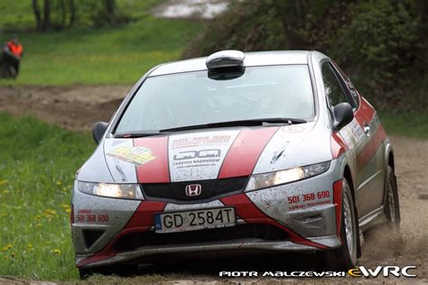 Kaczmarek Jakub Zmarlak Szymon Honda Civic Type R Fn Rajd Lotos