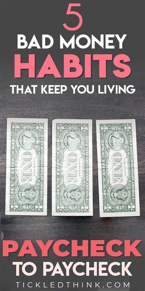 5 Surprising Reasons Why You Re Still Living Paycheck To Paycheck Artofit