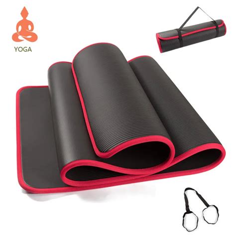 10MM Extra Thick 183cmX61cm High Quality NRB Non Slip Yoga Mats For