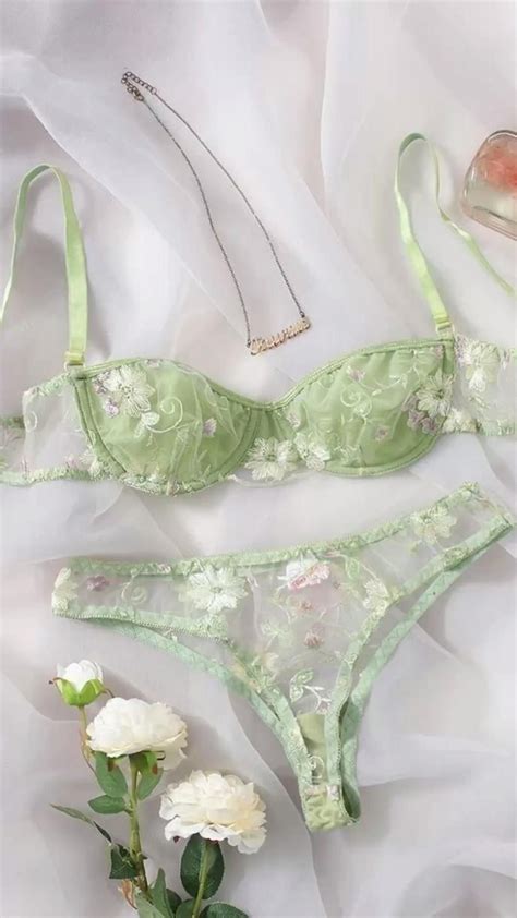 Baby Pink And White Lingerie Set Never Worn Depop Artofit