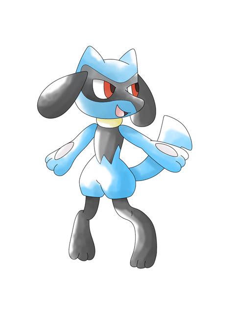 Riolu Pokemon Gen 1 Style By Thesweetielandtica On Deviantart