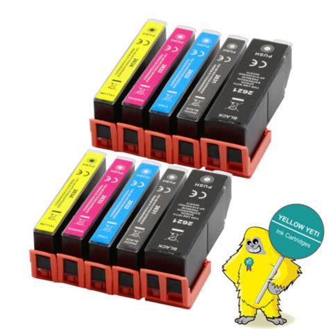 10 Ink Cartridges Non Oem For Epson Xp 625 Xp 700 Xp 710 Xp 720 Xp 800