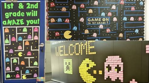 Amazing Pac Man Bulletin Boards For Your Classroom Pedagogue