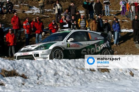 Matthew Wilson Gbr Ford Focus On Stage Fia World Rally