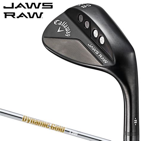 Callaway キャロウェイ日本正規品 Jaws Raw ジョーズロウウェッジ ブラック仕上げ 2022モデル スチールシャフト Cw