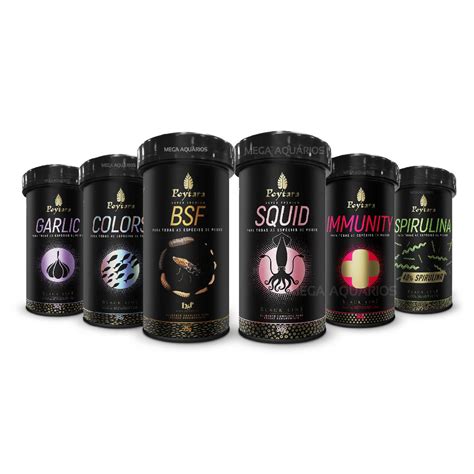 Kit Ra O Poytara Squid Bsf Garlic Colors Spirulina Immunity Mega