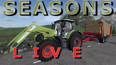 Ciężka praca przy pługu Seasons Farming Simulator 19 live stream