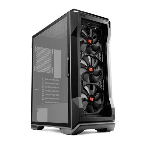 Gabinete Gamer Pichau Pouter 3 Lateral De Vidro Preto PG P03 BK Pichau