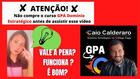 GPA DOMÍNIO ESTRATÉGICO É BOM FUNCIONA VALE A PENA YouTube