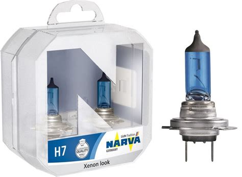 Галогенная автолампа Narva H7 12V Range Power White 48607 комплект