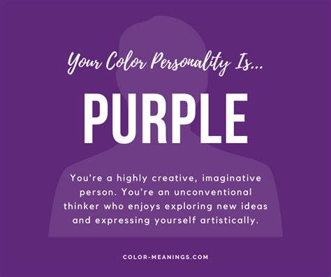 Purple Personality: What Your Favorite Color Says About You | Color ...