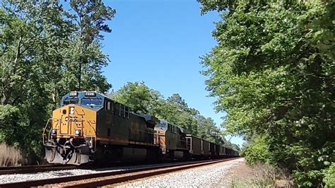 Csx Trains 2024 Csx 7226 On C040 31 With Dpu 3310 4424 334pm