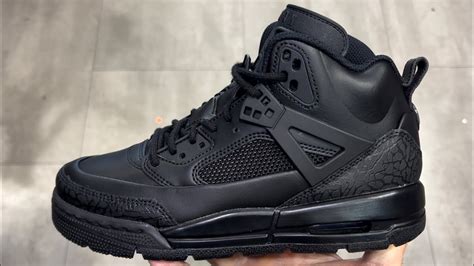 Jordan Spizike Black Cat Winterized Shoes YouTube