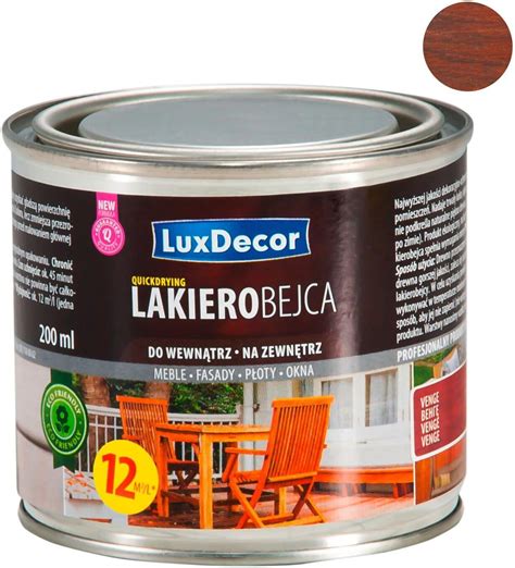 Lakier Luxdecor Lakierobejca Do Drewna Orzech 200 Ml Opinie I Ceny Na