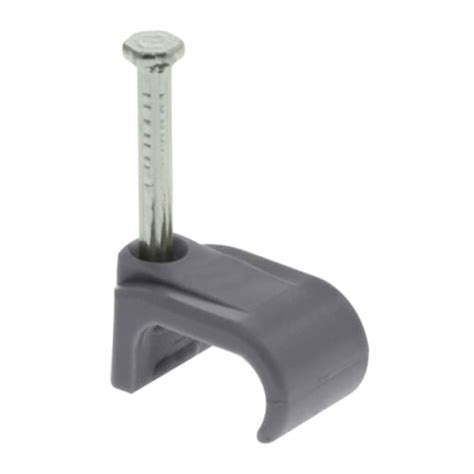 Schneider Flat Grey Twin And Earth Cable Clips Edwardes