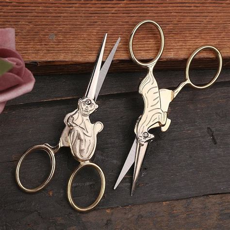 Embroidery Scissors Set Retro Scissor Stainless Steel Quality Suitable For Professional Tailor