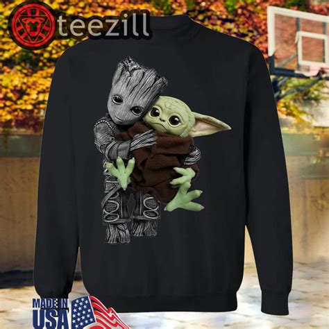 Baby Yoda And Groot T Shirt There Are Baby Yoda Shirt For Sale On