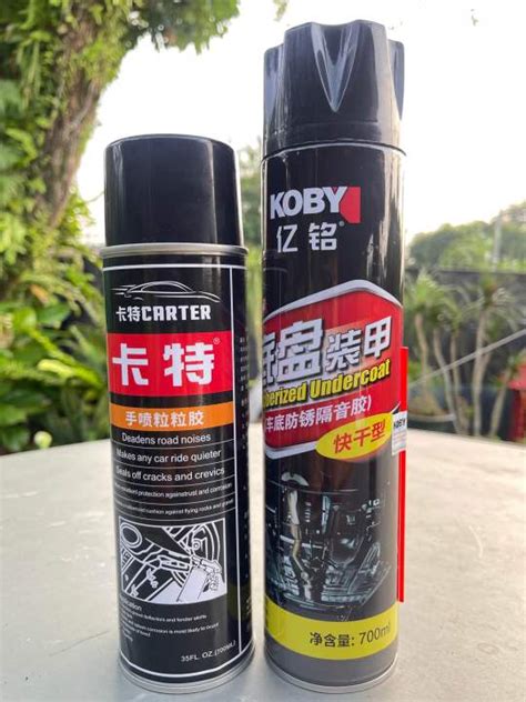 Carter Koby Undercoating Spray Deargon Veslee Drying Anti Rust