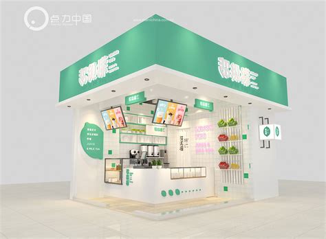 奶茶店、甜品店、水吧设计、效果图设计三维其他三维点力中国 原创作品 站酷 Zcool