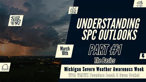 Spc Outlooks Part The Basics Michigan Severe Weather