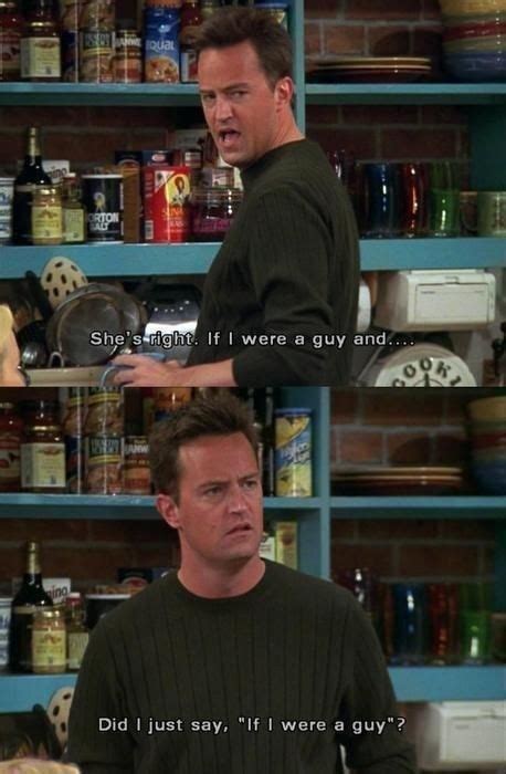 42 Of The Best Chandler Bing One-Liners Of All Time | Friends tv ...