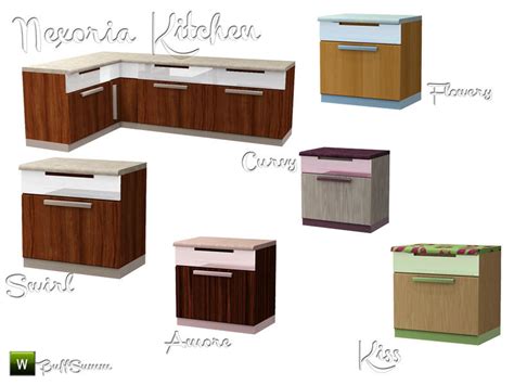 The Sims Resource Nexoria Kitchen Counter