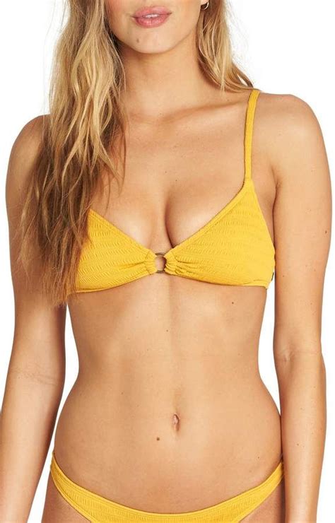 Billabong Sunrise Triangle Bikini Top Nordstrom Bikini Tops Triangle Bikini Bikinis