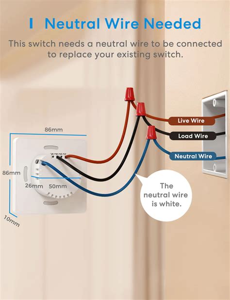 Meross Smart One-Way Light Switch - Control Your Lights