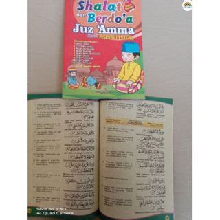 Buku Tuntunan Sholat Anak Bergambar Berdo A Dan Juz Amma Full Colour