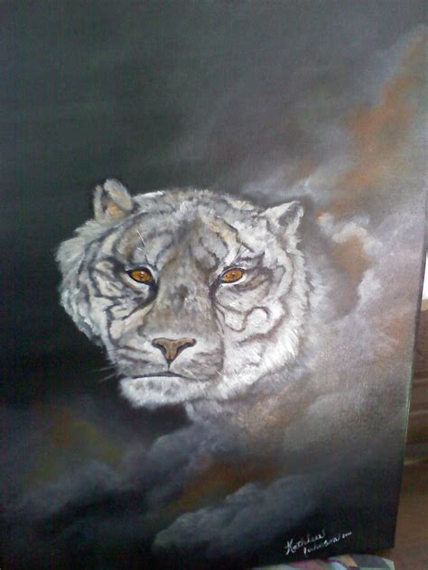 Tiger painting