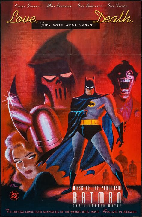 Batman Mask Of The Phantasm Poster Dangerous Universe