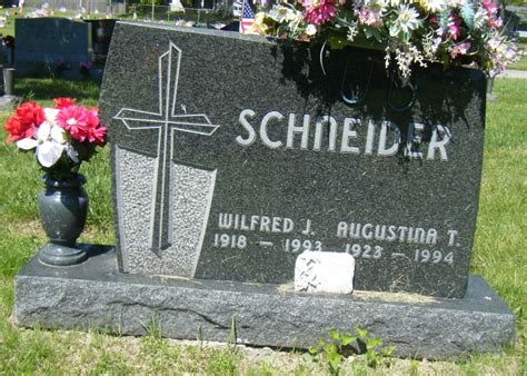 Wilfred Jerome Schneider M Morial Find A Grave