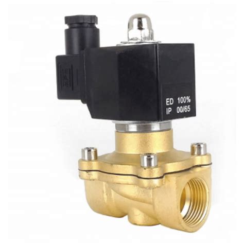 Válvula Solenoide Latão 2 2 Vias NORMAL FECHADA 3 4 24 VCC VDC Toral